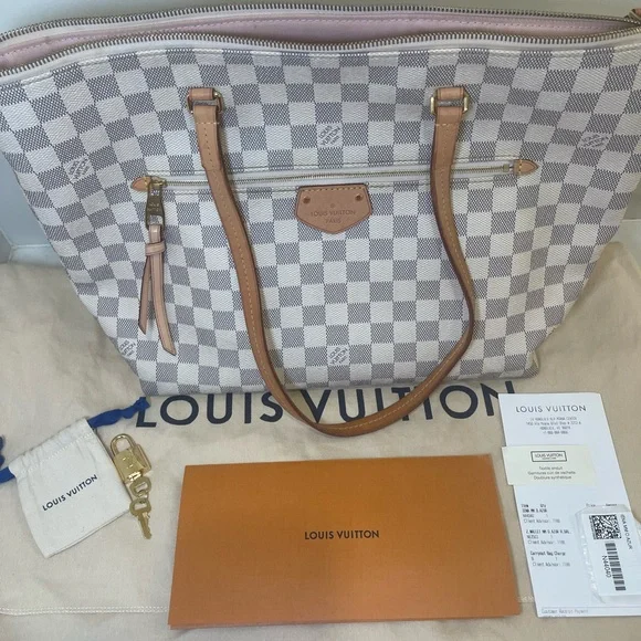 Louis Vuitton Damier Azur léna MM - Picture 8 of 16